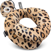 BCOZZY coussin Léopard vue avant montrant design double soutien