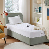Beautyrest face avant du protège-matelas montrant l'aspect matelassé et confort