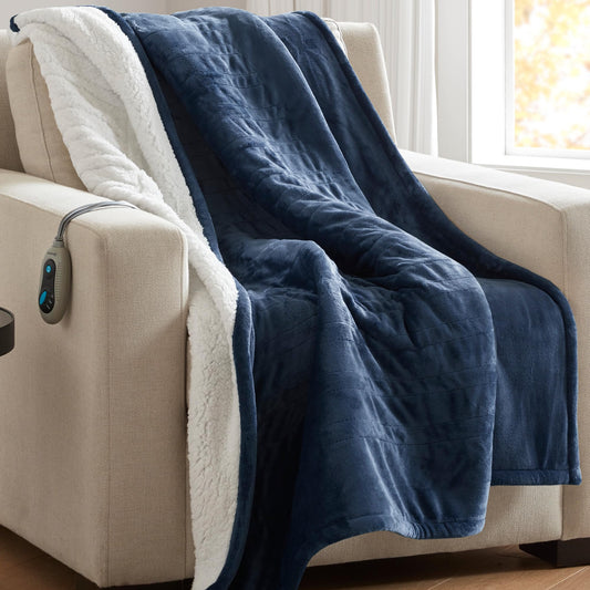 Beautyrest face microlight indigo douce et confortable pour détente immédiate