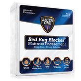 Bed Bug Blocker housse matelas face avant montrant l’ajustement net et la protection