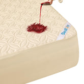BEDLORE protège-matelas face entière montrant la coupe et l’aspect soigné, protection visible