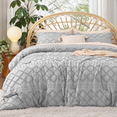 Bedsure couette face montrant gonflant et confort visuel