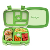 Bentgo vue frontale de la boîte-repas avec couvercle étanche, facilite le transport