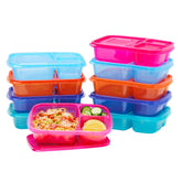 Bentgo Easyboxes face avant montrant le plateau et le couvercle, pratique pour repas rapides