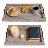 Besti plateau front vue du lot de deux, décor immédiat