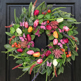 BHHDA couronne face porte montrant accueil vibrant