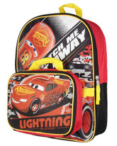 Bioworld sac à dos Lightning McQueen vue frontale, design visible et durable