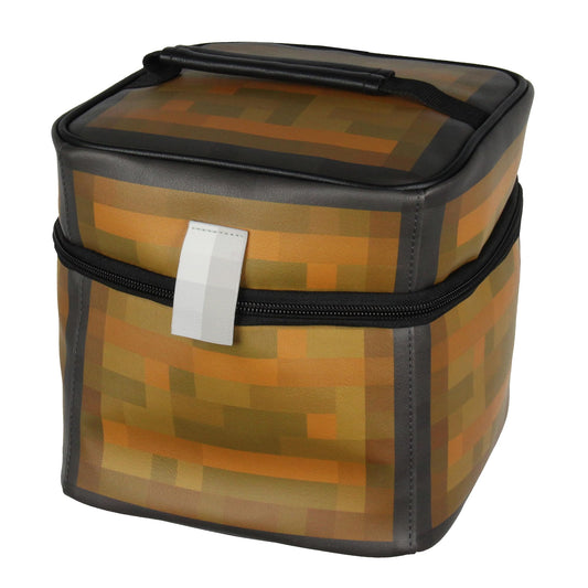 Bioworld lunch box coffre face avant montrant design pixelisé et attraction visuelle