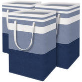 BlissTotes vue avant pack de 3 bleu facilitant tri et rangement
