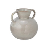 Bloomingville vase face crème montrant silhouette sculpturale et ambiance décorative