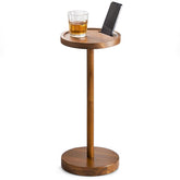 BLUEWEST vue avant de la table d'appoint montrant design élégant et gain d'espace