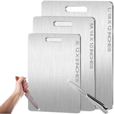 Boenim planche titane face avant montrant surface lisse et hygiène accrue