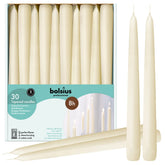 BOLSIUS ensemble de bougies ivoire devant pour une déco élégante