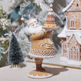 Braxio Père Noël pain d'épices face, apporte chaleur festive instantanée