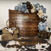 Breling tapis vue devant montrant motif peau de vache et impact décoratif