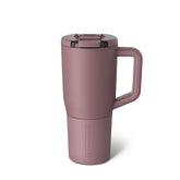 BrüMate Müv vue de face en Rose Taupe montrant design et capacité