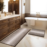 BSICPRO tapis de bain vue avant bénéficiant d'un confort moelleux