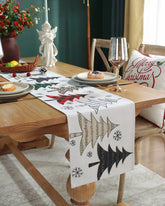 BUBOLIVE chemin de table face avant, ajoute une ambiance festive instantanée