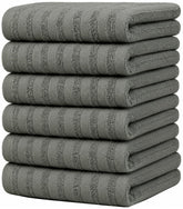 Bumble Towels face avant du lot anthracite montrant la finition et la taille utile