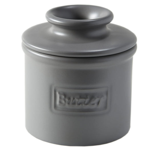 Butter Bell vue frontale gris acier montrant forme et style pratiques