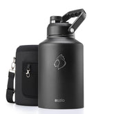 BUZIO vue avant de la gourde 1 gallon montrant capacité et finition durable