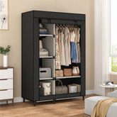 Calmootey face avant de l'armoire montrant rangement et protection contre la poussière