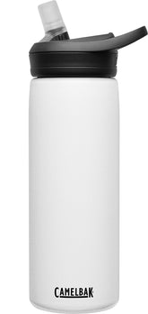 CamelBak Eddy+ face avant montrant design blanc et poignée pratique