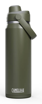 CamelBak Thrive Chug vue de face montrant le design moss et la poignée pratique