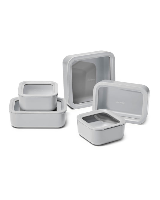 Caraway face avant ensemble en verre, design élégant utile pour organisation