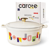 CAROTE cocotte Bonjour vue face, design attractif et prêt à servir