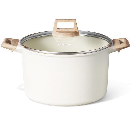 CAROTE cocotte face avec couvercle montrant capacité et protection thermique