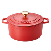 CAROTE cocotte face rouge élégante pour un service esthétique