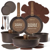 CAROTE ensemble devant le packaging montrant l'ensemble complet et gain d'espace