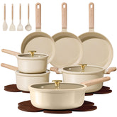 CAROTE ensemble devant packaging montrant le set complet et gain de place