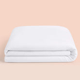 Casper protège-matelas face avant blanc, protection discrète et respirante