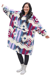 Catalonia vue avant avec motif Southwestern Aztec montrant style et confort