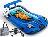 CHERIMOR vue avant du lit voiture, design ludique sécurisant