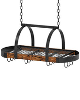 CHOEZON porte-casseroles face avant montrant rangement et gain d'espace