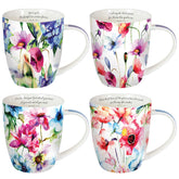 Christian Art Gifts coffret quatre mugs face, beau cadeau pratique