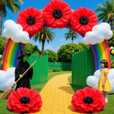 Chunful face de l'emballage montrant lot de 5 coquelicots pour installation rapide