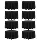 CKIKU nappe ronde pack avant montrant le lot économique et protection table