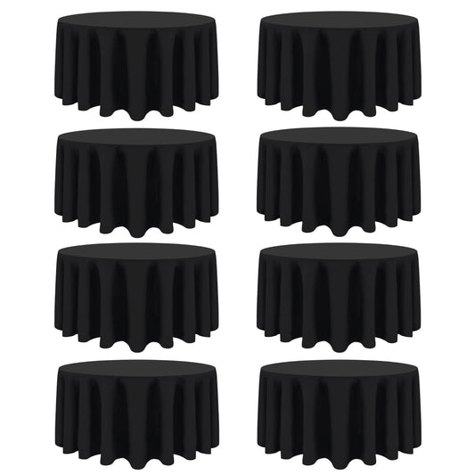 CKIKU nappe ronde pack avant montrant le lot économique et protection table