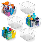 ClearSpace vue avant du bac transparent montrant organisation nette