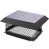 CLLOMAGY chapeau de cheminée face avant montrant protection et robustesse