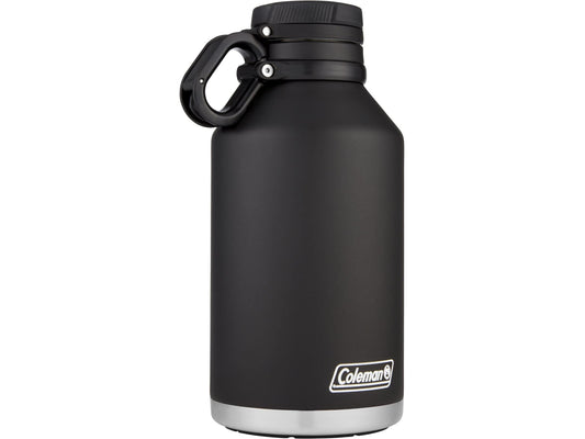 Coleman growler 64oz vue avant avec poignée robuste pour transport facile
