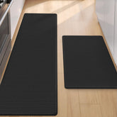 Color&Geometry tapis face avant noir montrant design discret et confort