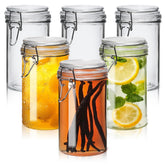 ComSaf bocal avant packaging montrant verre clair et couvercle pratique