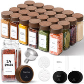 ComSaf bocal face pack 24 montrant rangement compact et étiquettes visibles