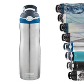 Contigo Ashland vue de face gris, design pratique et étanchéité