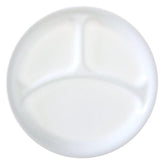 Corelle assiette dînatoire Winter Frost White vue de face pour service quotidien